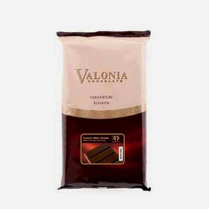 Valonia Bitter Kuvertür % 45 2,5 kg*10 Ad.