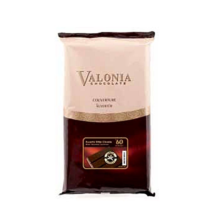 Valonia Bitter Kuvertür % 60 2,5 kg*10 Ad.
