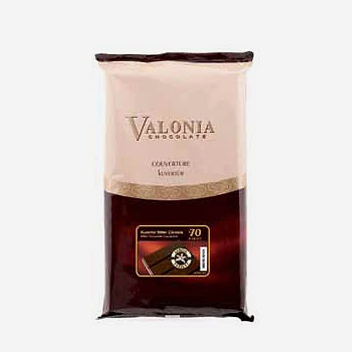 Valonia Bitter Kuvertür %70 2,5 kg*10 Ad.