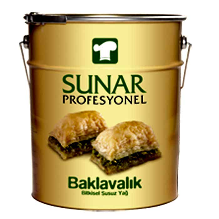 Sunar Profesyonel Baklavalık Yağ 18 Lt.